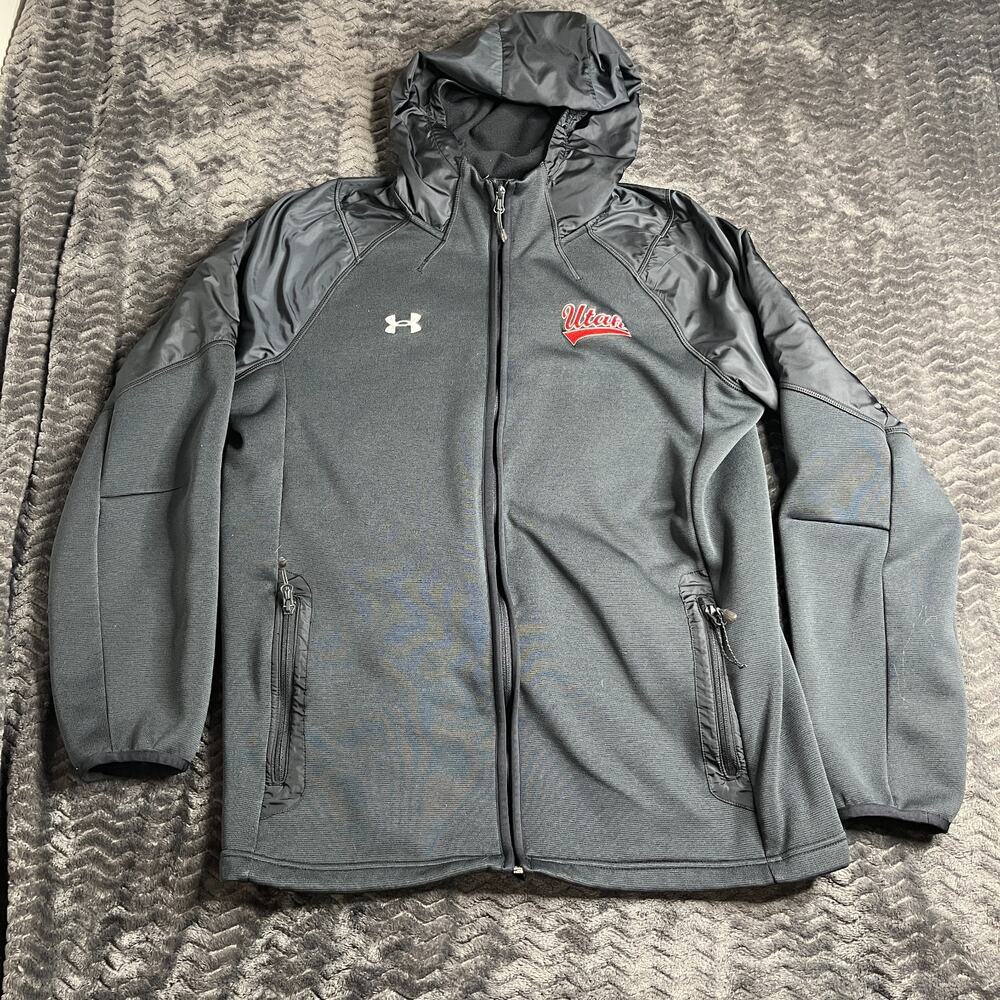 Under Armour UA Storm Utah Black Jacket Men’s Sz L